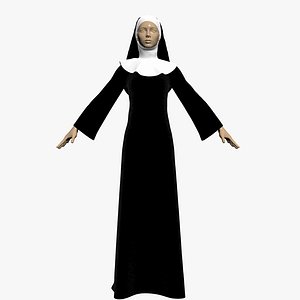 3ds max dress nuns