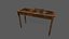 3D console table