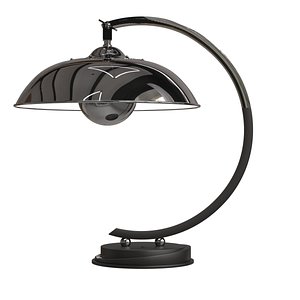 Fortuny shop president table lamp chrome