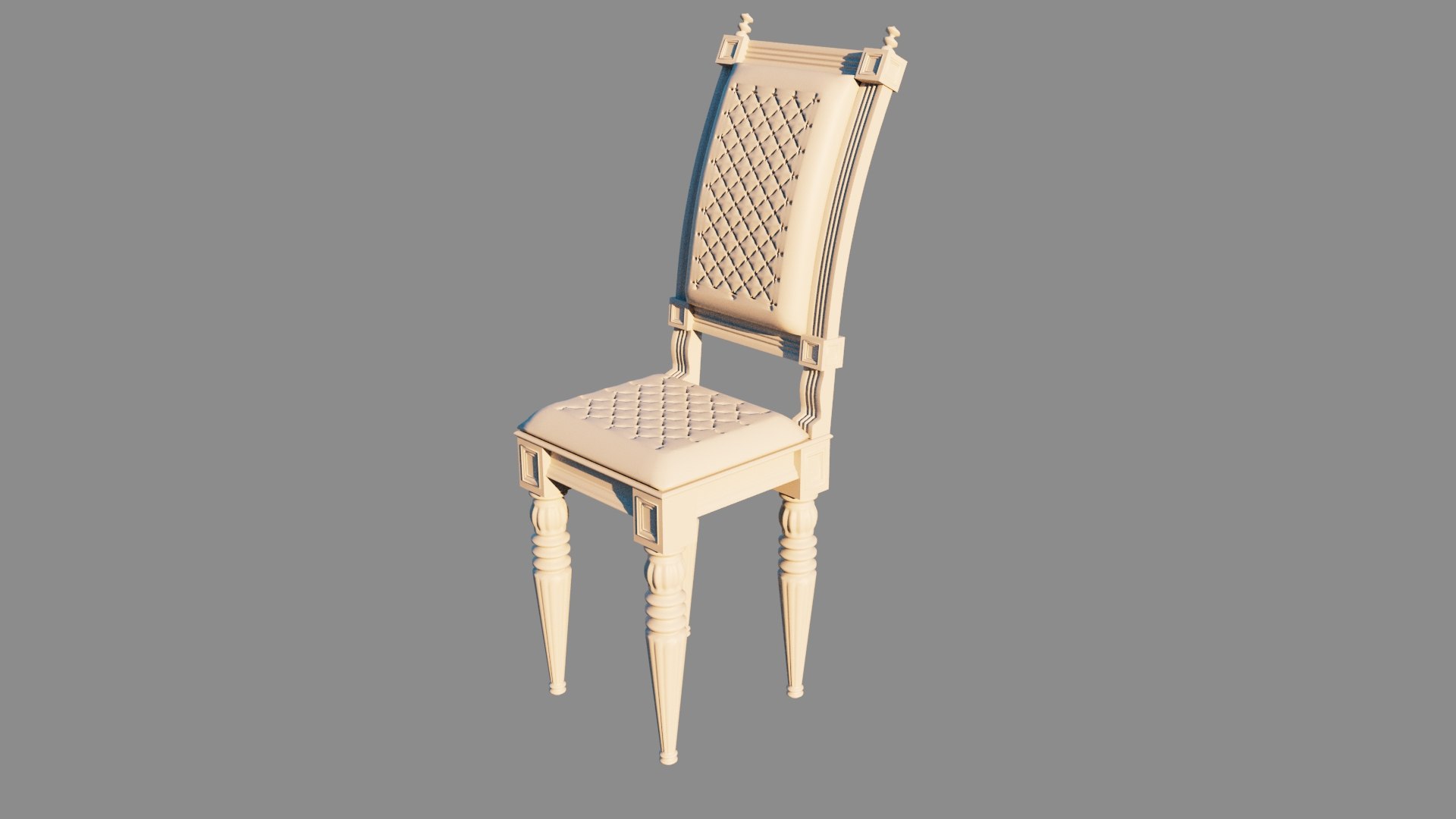 Classical Chair Model - TurboSquid 2338171