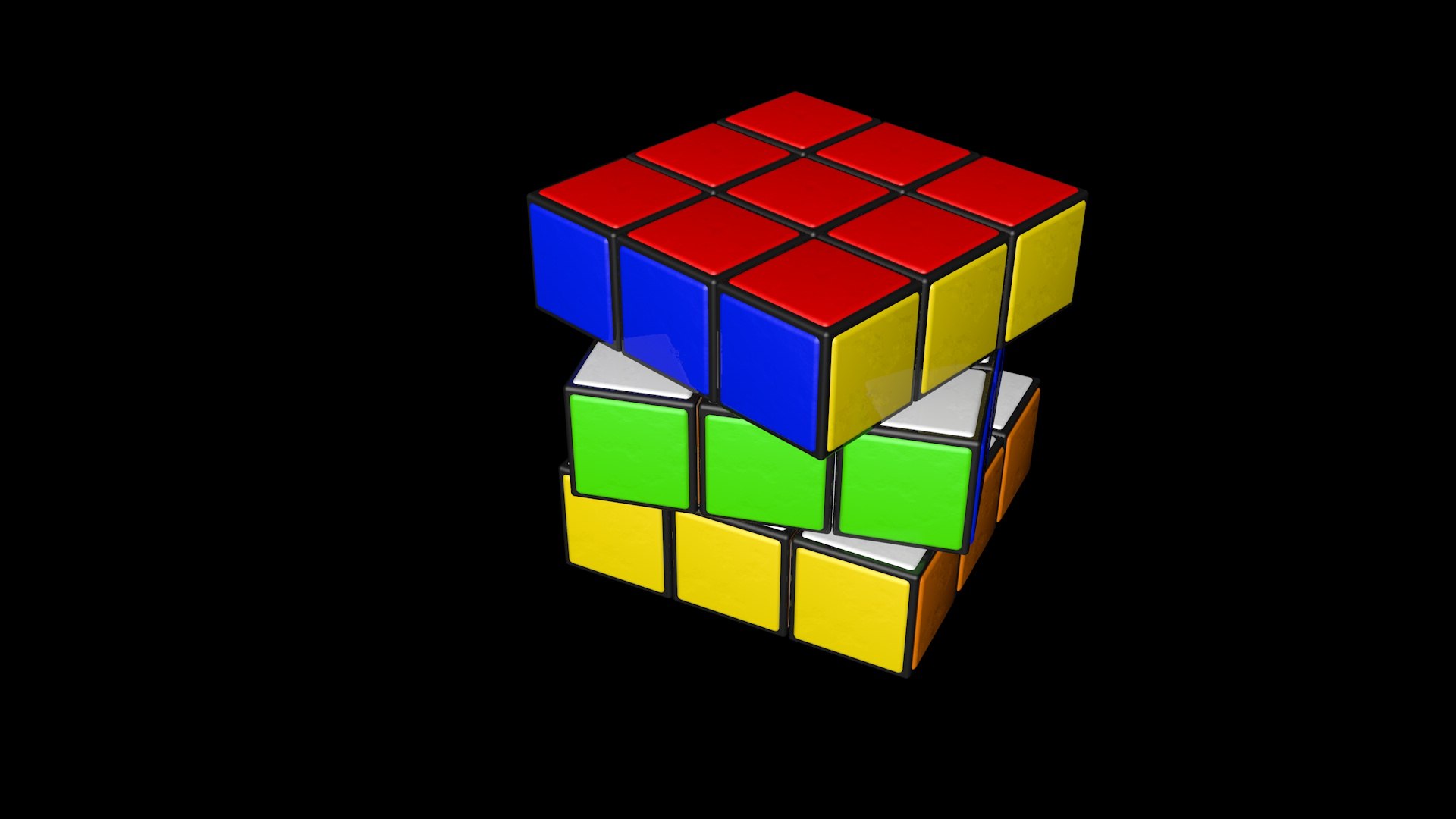 3D Rubic Cube - TurboSquid 2160698