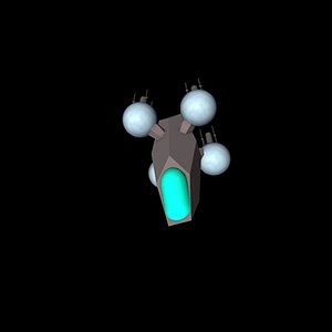 3ds small space craft