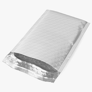 Thick Bubble Envelope White Open