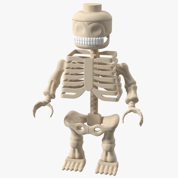 Modello 3D Scheletro anatomico dell'uomo LEGO - TurboSquid 1820862