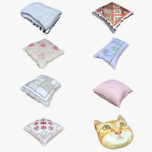 Pillow blanket collection 03