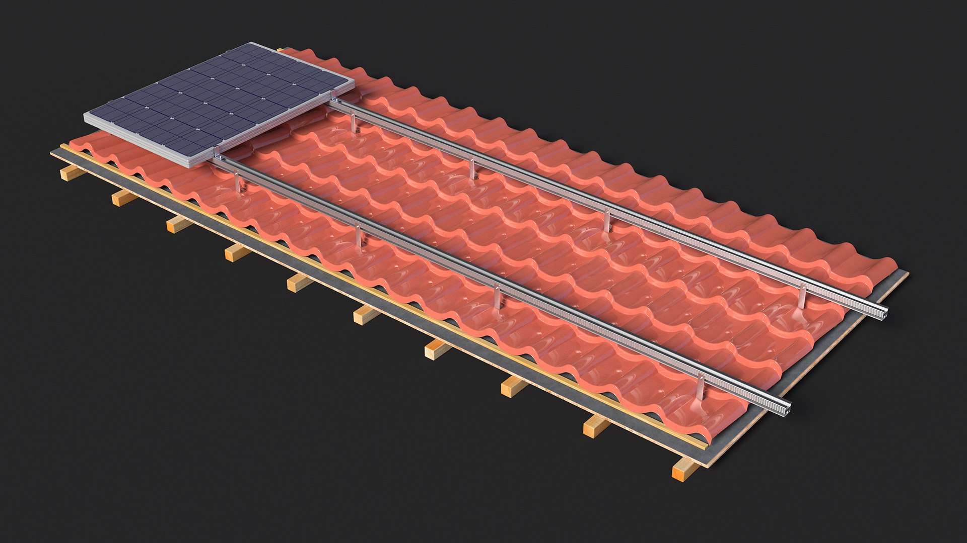 Metal Roofing with Solar Panel 3D model https://p.turbosquid.com/ts-thumb/8w/RnfLWF/96/metalroofingwithsolarpanelvray3dmodel004/jpg/1719562524/1920x1080/fit_q87/6546f2cfbf02d2a5065e4fe8a4b02a0794f850f0/metalroofingwithsolarpanelvray3dmodel004.jpg