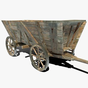 Medieval Wagon 3D model