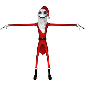 Jack Skellington Santa Version