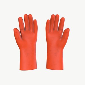 Rubber gloves