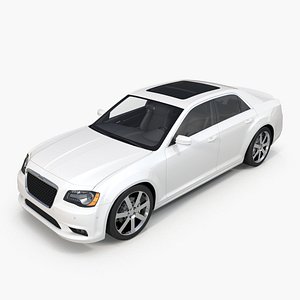 3d 2013 chrysler 300 srt8 model