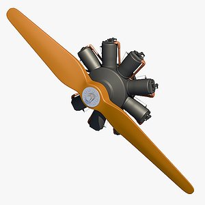 Fokker DR1 - Engine