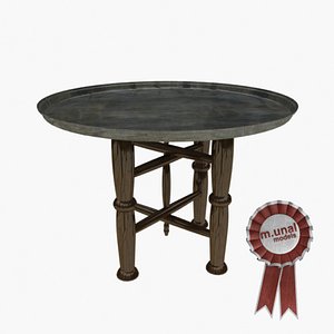 antique cafe table