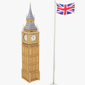 British Flag and Big Ben Collection V2