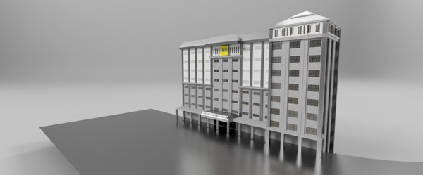 STI 빌딩 3D 모델 - TurboSquid 1474317