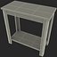 Pierce Espresso Chairside Table