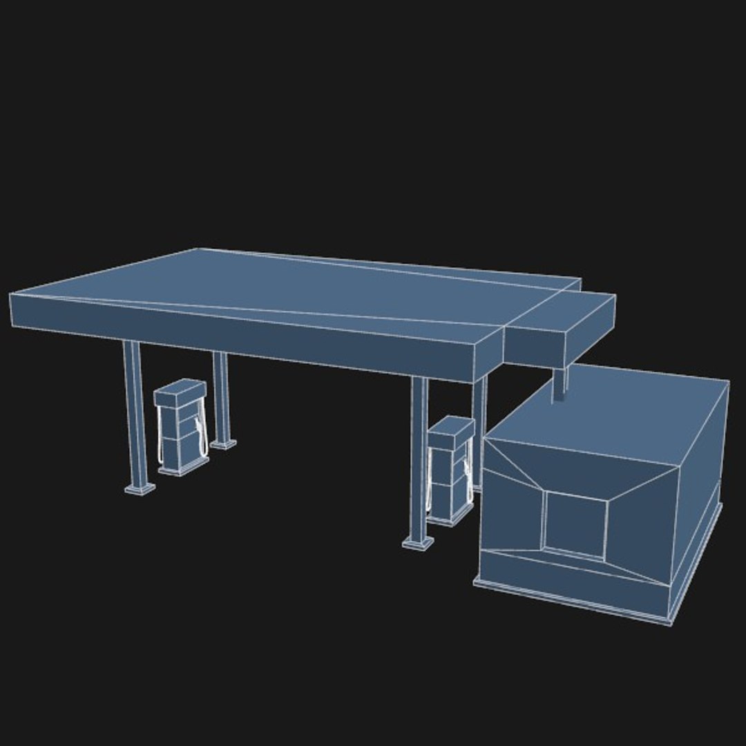 low-poly gas station 3d model https://p.turbosquid.com/ts-thumb/8w/uWD6ZH/nFF9GSRU/gswire2/jpg/1399125415/1920x1080/fit_q87/0e0d96be5940ecceef530e839a1fc6db3a015e93/gswire2.jpg