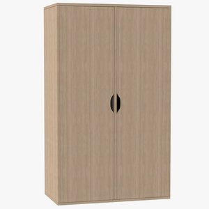 Storage Cabinet with 2 Doors 3D model