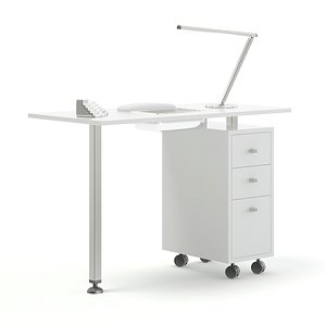 Manicure Table 3D Model
