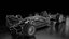 Mid Poly and Low Poly Generic Racing Car F1 03