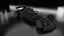 Mid Poly and Low Poly Generic Racing Car F1 03