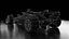 Mid Poly and Low Poly Generic Racing Car F1 03