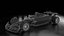 Mid Poly and Low Poly Generic Racing Car F1 03