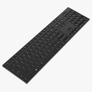 Wireless keyboard black