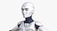 sci-fi male female robots 3D model