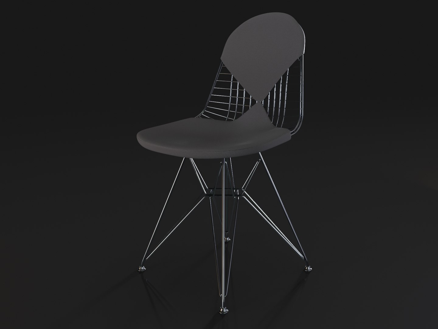 3D Model Wire Chair - TurboSquid 1334386