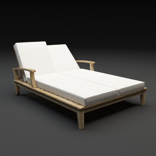 3d model ventura teak outdoor furniture
