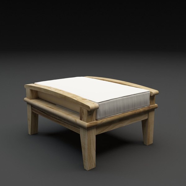 3d model ventura teak outdoor furniture