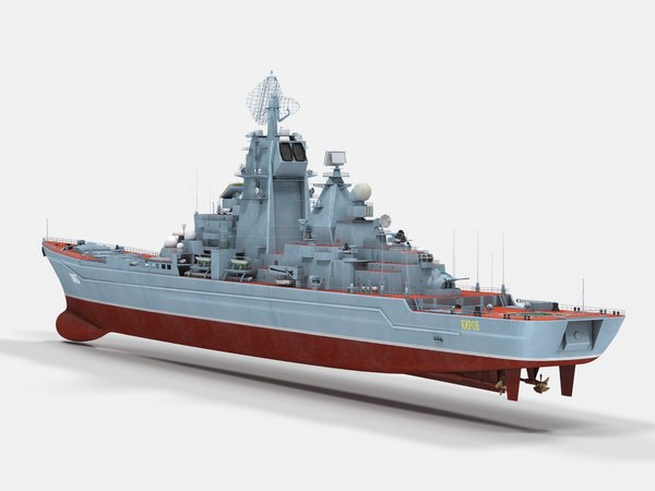 Kirov Russian Heavy Cruiser 3D 모델 - TurboSquid 1888149