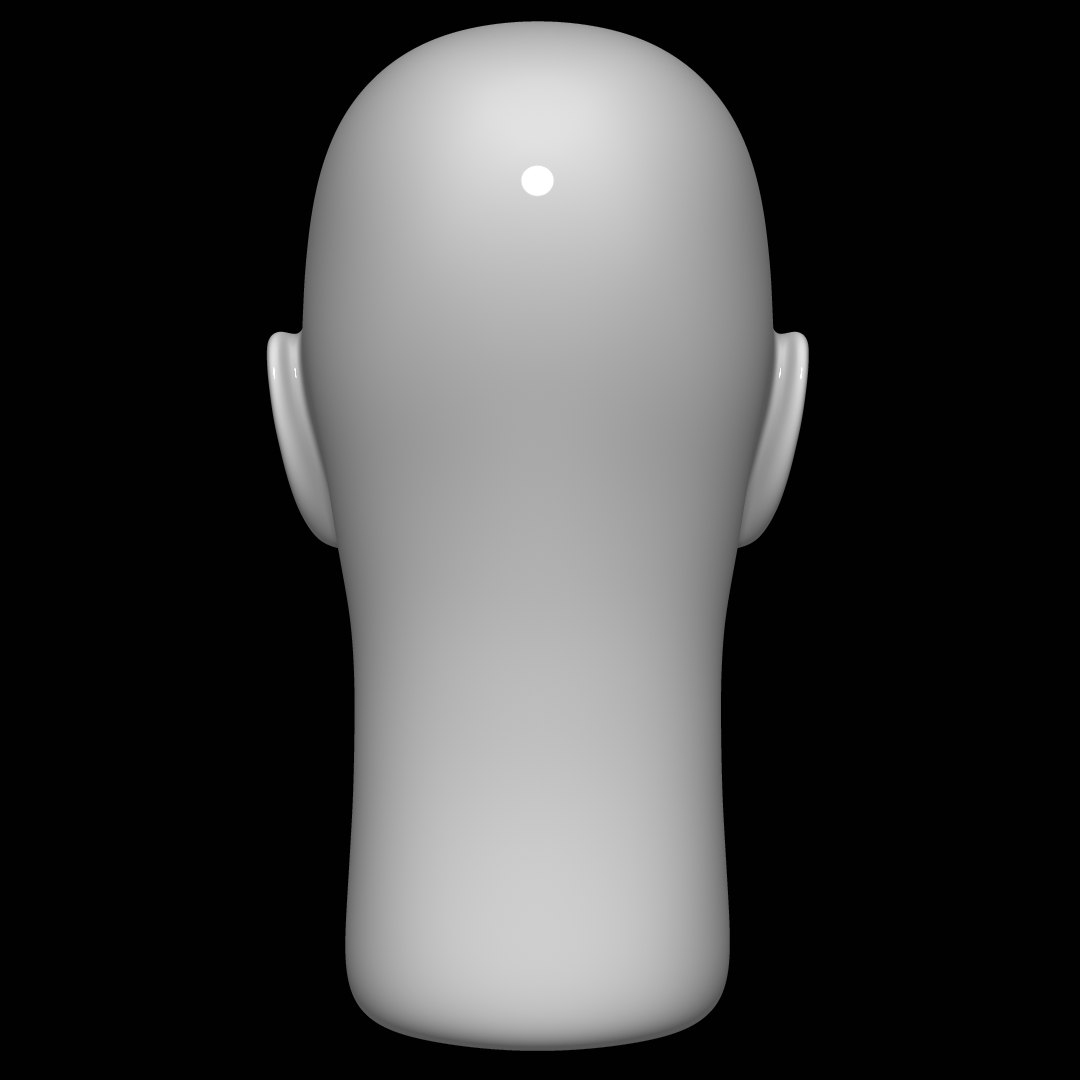 Mannequin Head Man 3D Model - TurboSquid 1268576