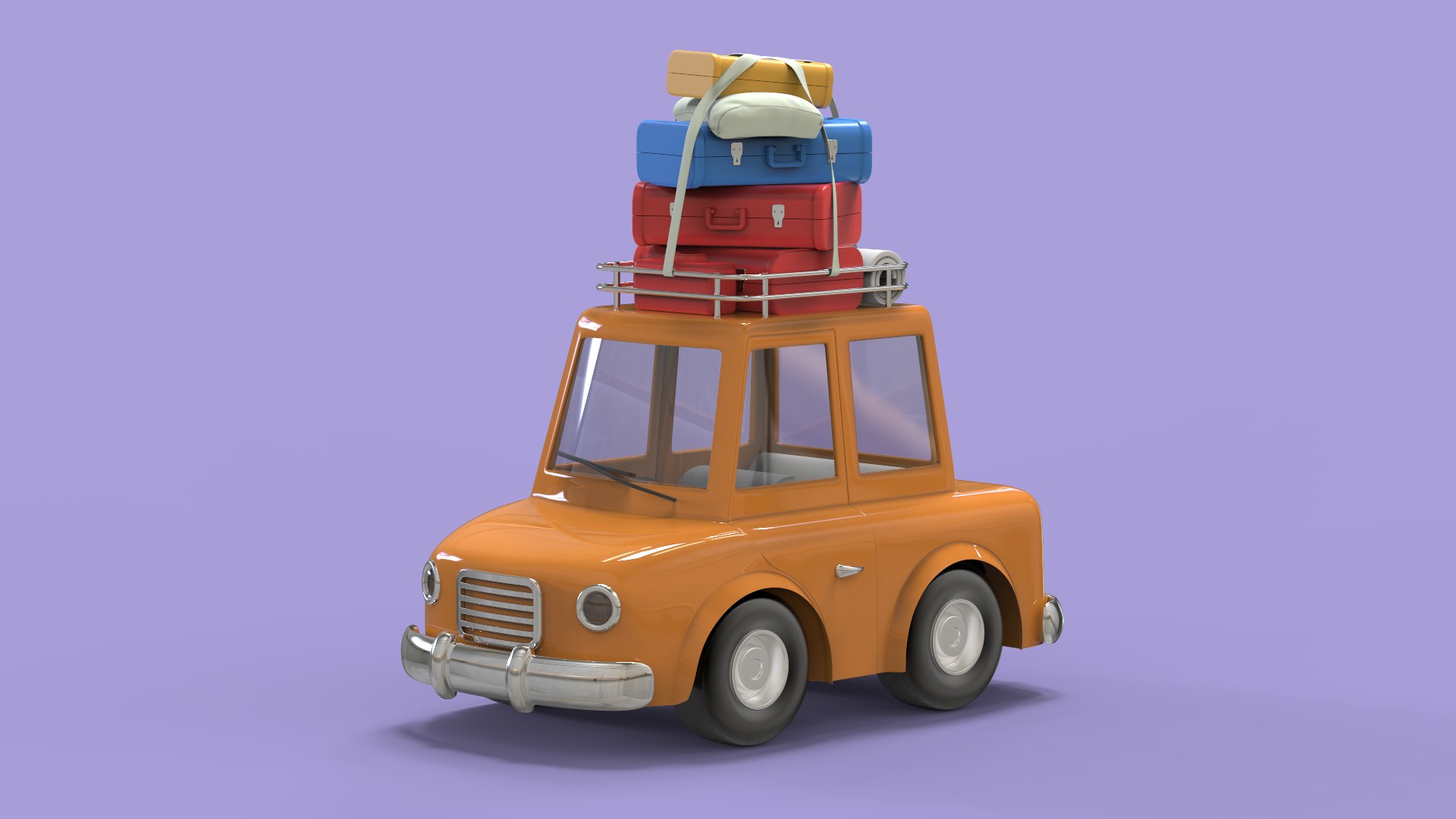 3D Cartoon Car Collection - TurboSquid 2413870