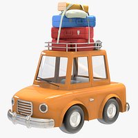 Dweller Holidays Cartoon Car