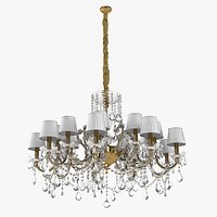 Masiero Ottochento Ve 975 Classic Crystal Chandelier
