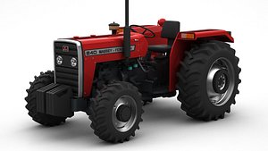 3D Massey Ferguson 240 1996 model