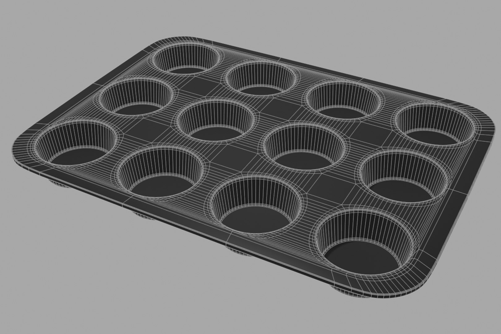 muffin pan 3D model https://p.turbosquid.com/ts-thumb/8x/S7AsYl/LHik3bmR/muffinpanwireframe/png/1605206599/1920x1080/fit_q87/78d2a855c527e01173ed3036cf64cb2dab057268/muffinpanwireframe.jpg