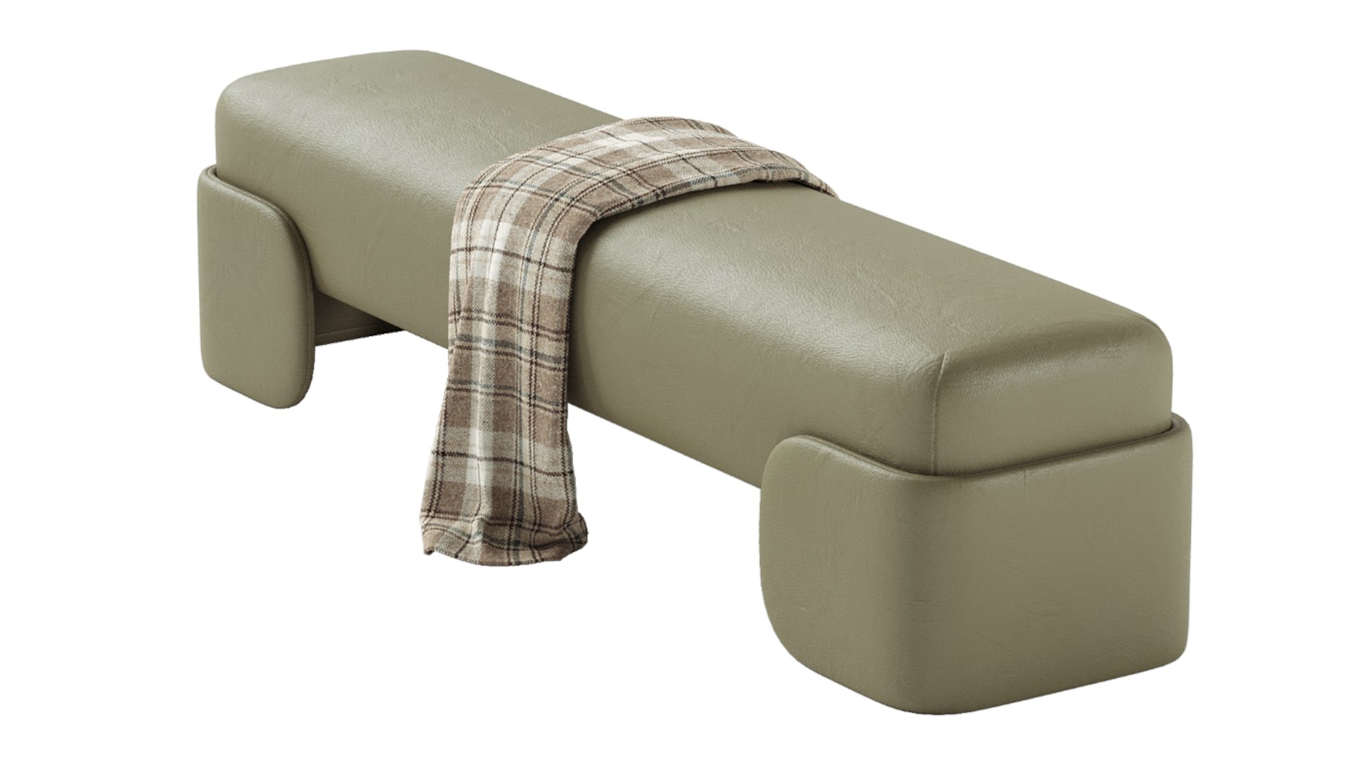 Enfold Ottoman 3D Model - TurboSquid 2551488