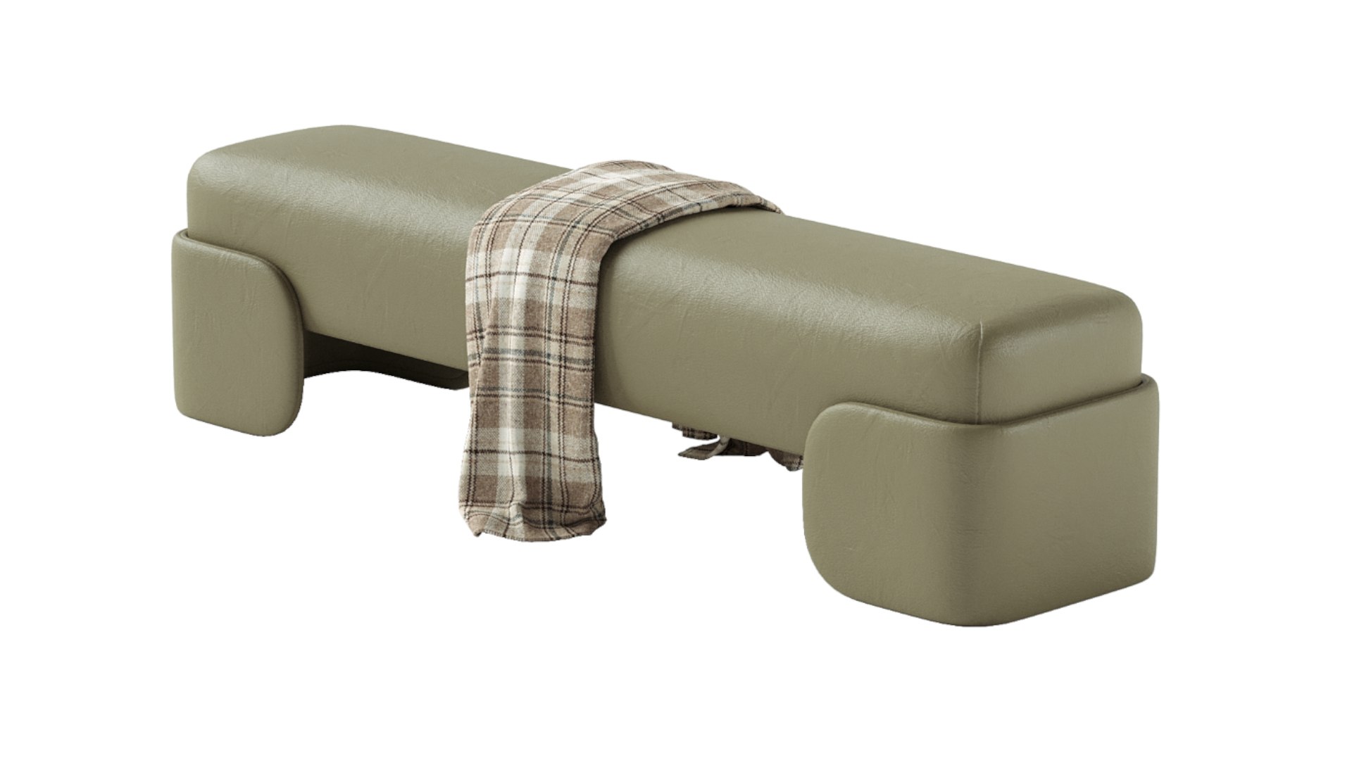 Enfold Ottoman 3D Model - TurboSquid 2551488