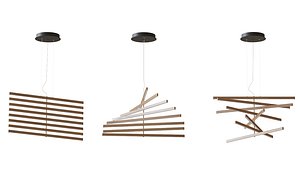 3D Vibia Rhythm vertical