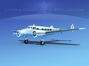 3d propellers lockheed l10 electra model