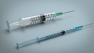 syringes - 3d 3ds