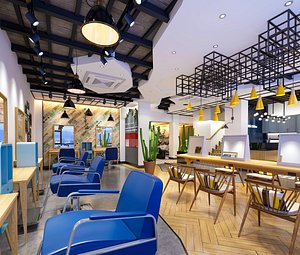 Industrial Loft Barber Shop