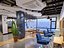 Salon de coiffure de style loft industriel