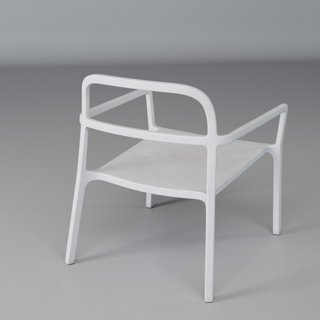3D Ikea Ypperlig Armchair Model TurboSquid 1269391