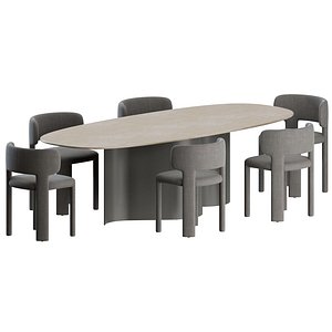 Lucy Chair Doon Table by Ditre Italia