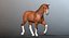 Cavallo truccato e animato (V2) Clydesdale