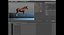 Cavallo truccato e animato (V2) Clydesdale