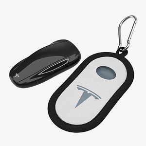 Tesla S Key Fob And White Cover